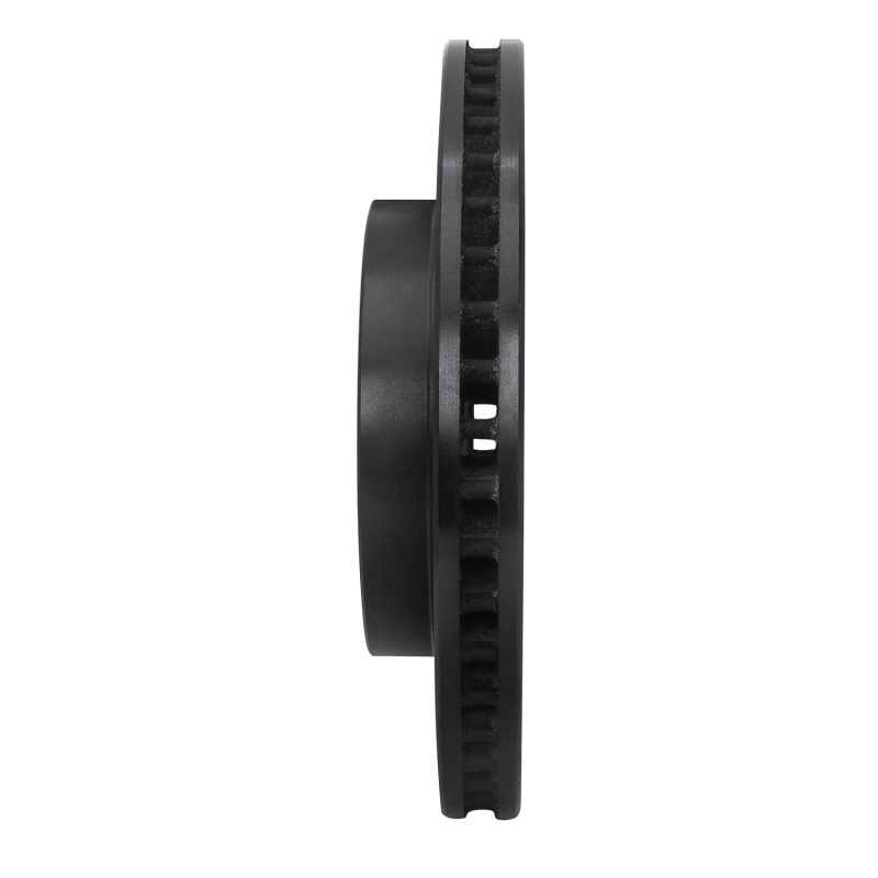 Picture of R1 16-22 Toyota Corolla (US/Canada) Front Right Drilled & Slotted Black Brake Rotor