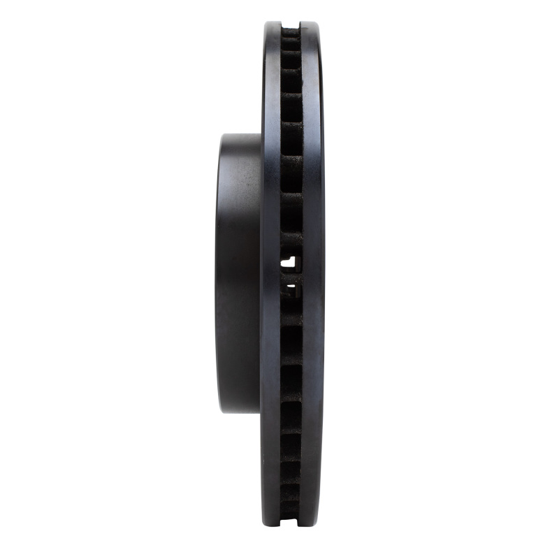 Picture of R1 95-06 Mazda MPV Front Right Drilled & Slotted Black Brake Rotor