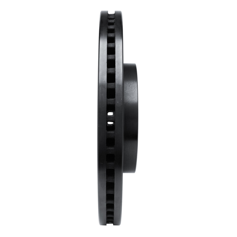 Picture of R1 07-12 Mazda CX-7 Front Right Drilled & Slotted Black Brake Rotor