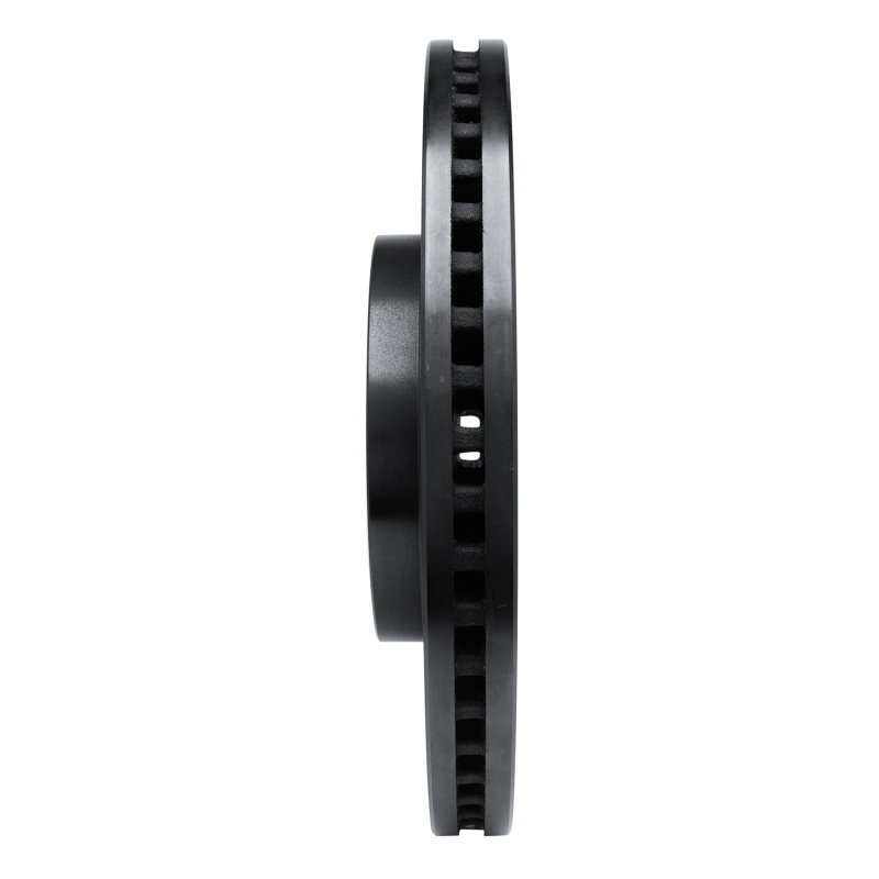 Picture of R1 07-12 Mazda CX-7 Front Left Drilled & Slotted Black Brake Rotor