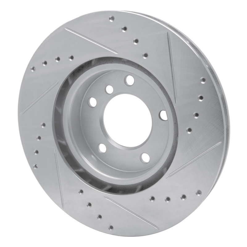 Picture of R1 95-02 BMW Z3 Right Front Drilled & Slotted Silver Brake Rotor
