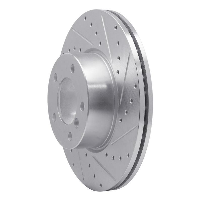 Picture of R1 07-21 BMW 228I Front Right Drilled & Slotted Silver Brake Rotor
