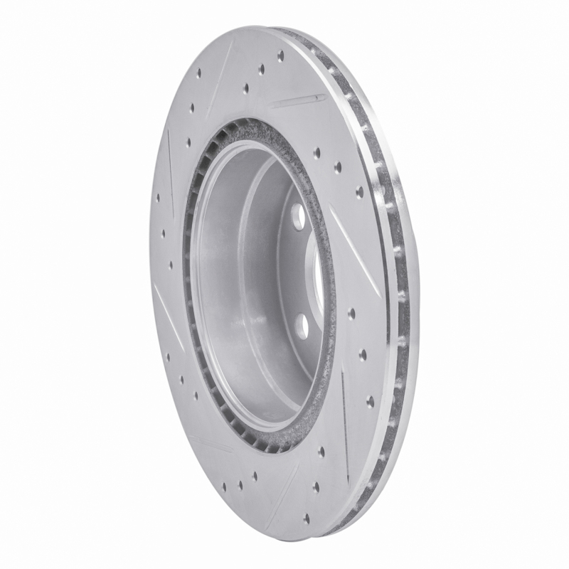 Picture of R1 06-21 BMW 230I Rear Right Drilled & Slotted Silver Brake Rotor
