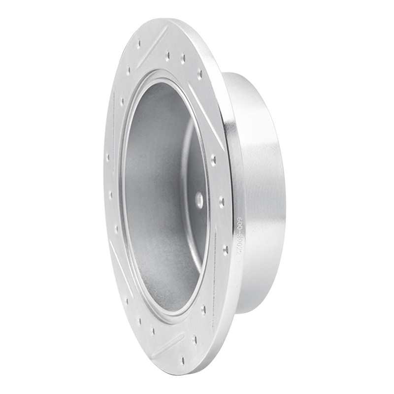 Picture of R1 07-17 Chrysler 200 Rear Right Drilled & Slotted Silver Brake Rotor