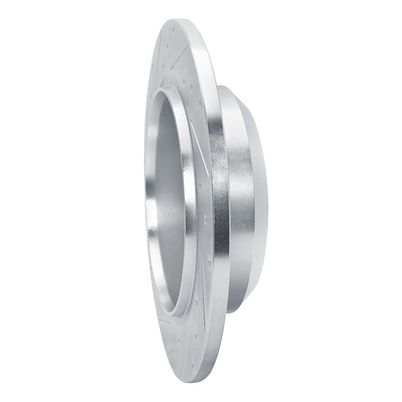 Picture of R1 99-04 Jeep Grand Cherokee Front Right Drilled & Slotted Silver Brake Rotor
