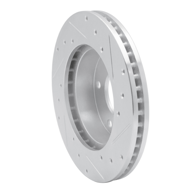 Picture of R1 82-88 Chevrolet Camaro Rear Left Drilled & Slotted Silver Brake Rotor