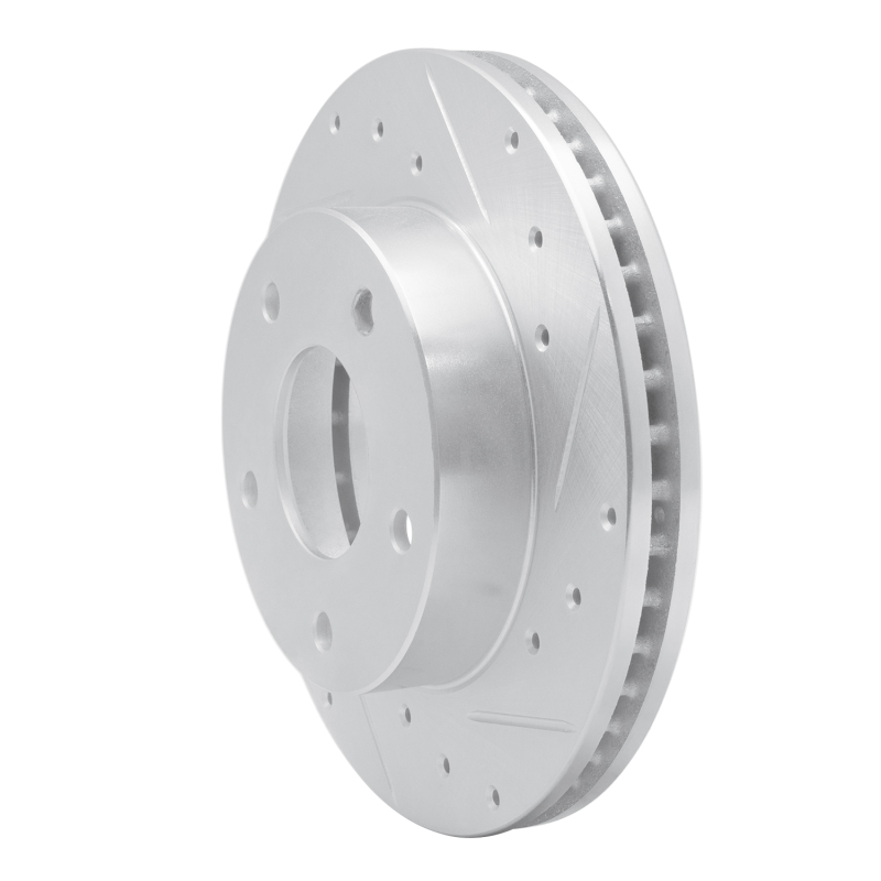 Picture of R1 82-88 Chevrolet Camaro Rear Right Drilled & Slotted Silver Brake Rotor