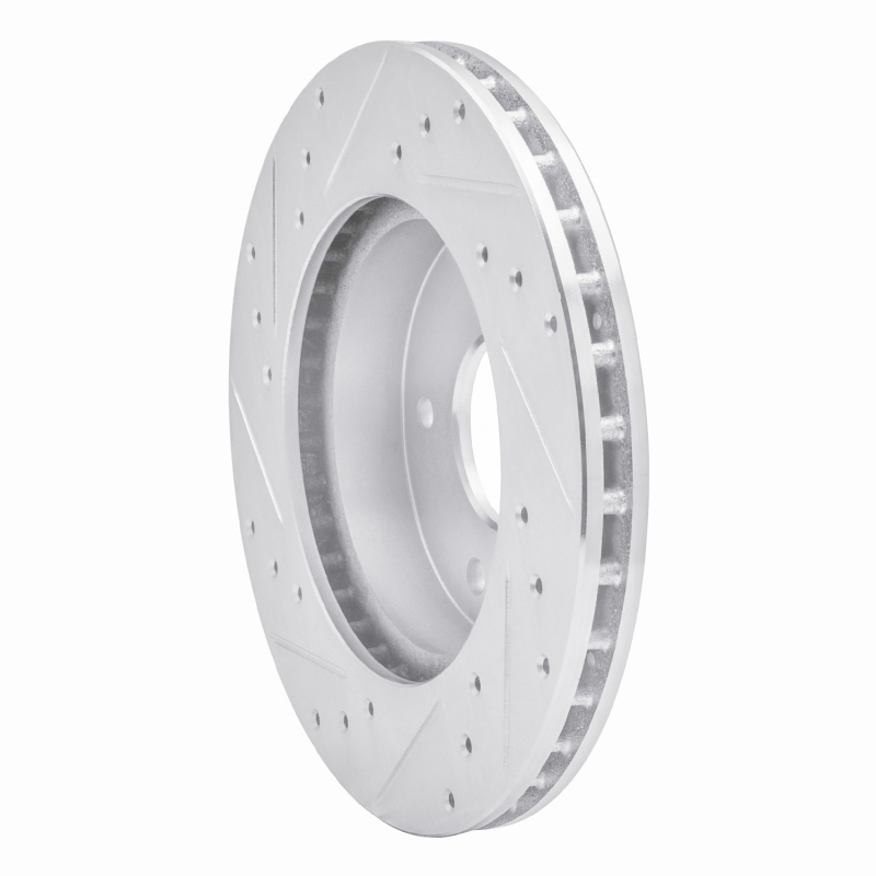 Picture of R1 78-81 Pontiac Firebird Rear Right Drilled & Slotted Silver Brake Rotor