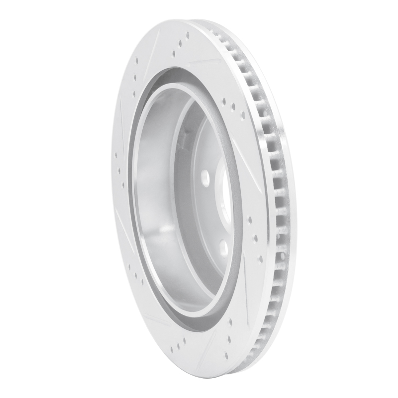 Picture of R1 98-02 Chevrolet Camaro Rear Right Drilled & Slotted Silver Brake Rotor