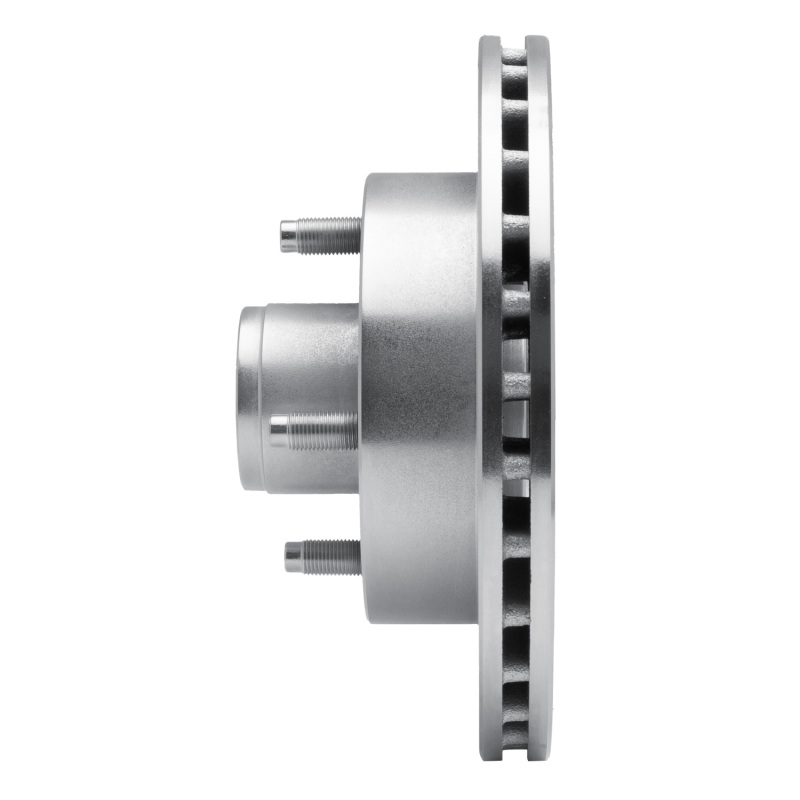 Picture of R1 74-80 Ford Mustang II Front Left Drilled & Slotted Silver Brake Rotor