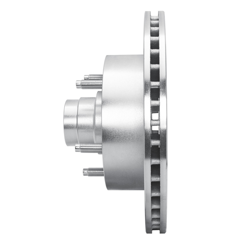 Picture of R1 94-01 Ford E-150 Econoline Club Wagon Front Left Drilled & Slotted Silver Brake Rotor