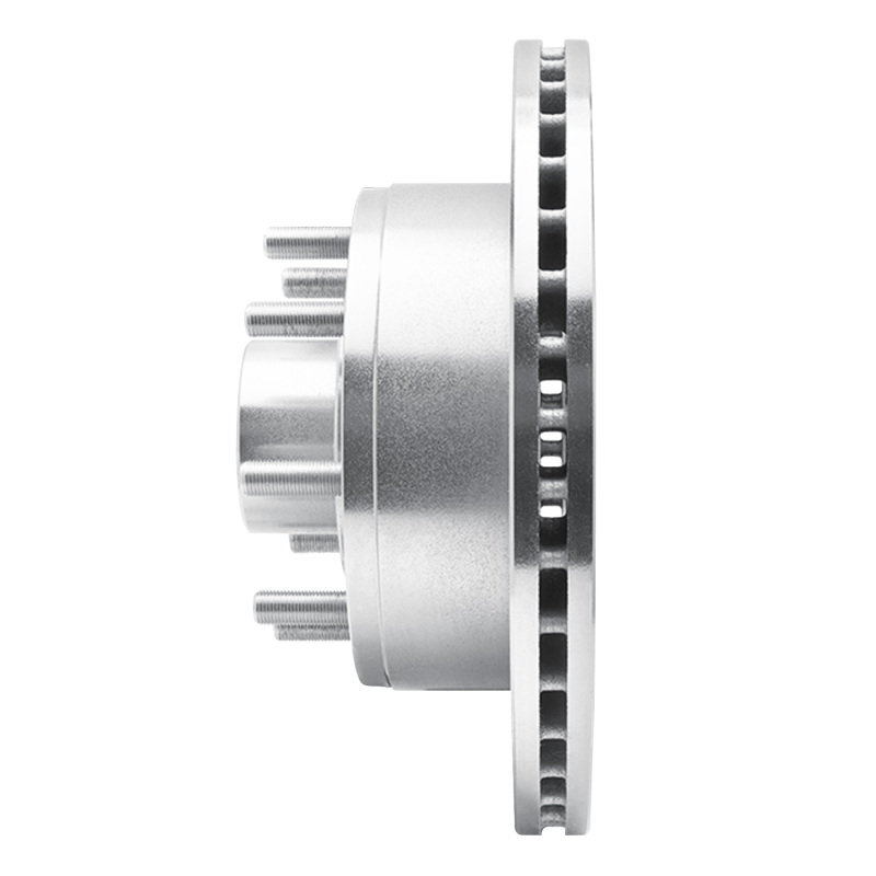Picture of R1 95-07 Ford E-250 Econoline Front Right Drilled & Slotted Silver Brake Rotor