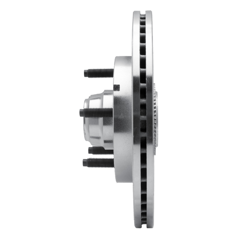 Picture of R1 00-04 Ford F-150 RWD Front Left Drilled & Slotted Silver Brake Rotor