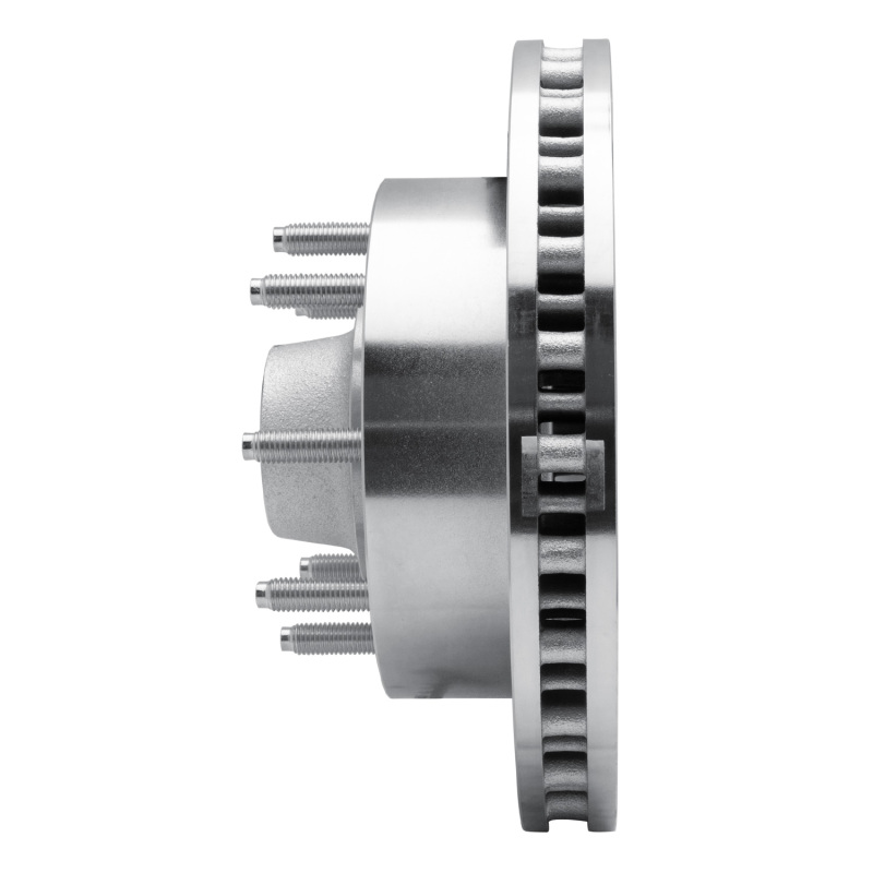 Picture of R1 99-02 Ford Excursion Front Left Drilled & Slotted Silver Brake Rotor