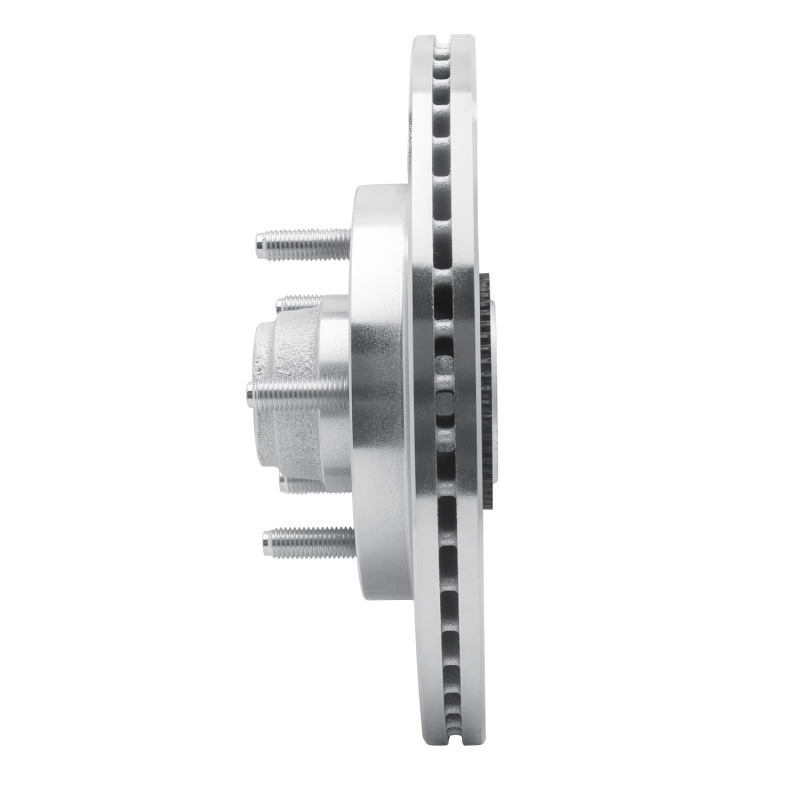 Picture of R1 00-04 Ford F-150 RWD Front Right Drilled & Slotted Silver Brake Rotor