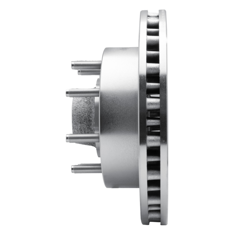 Picture of R1 03-05 Ford F-250 2WD (Super Duty) Front Left Drilled & Slotted Silver Brake Rotor