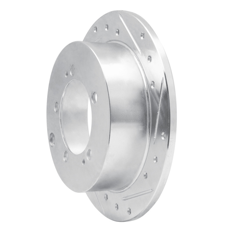 Picture of R1 94-07 Chrysler SEBRING Rear Right Drilled & Slotted Silver Brake Rotor