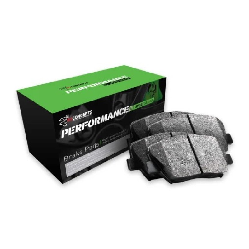 Picture of R1 15-23 Mercedes-Benz C200 (Mexico) Rear Performance Sport Brake Pads and Hardware Kit
