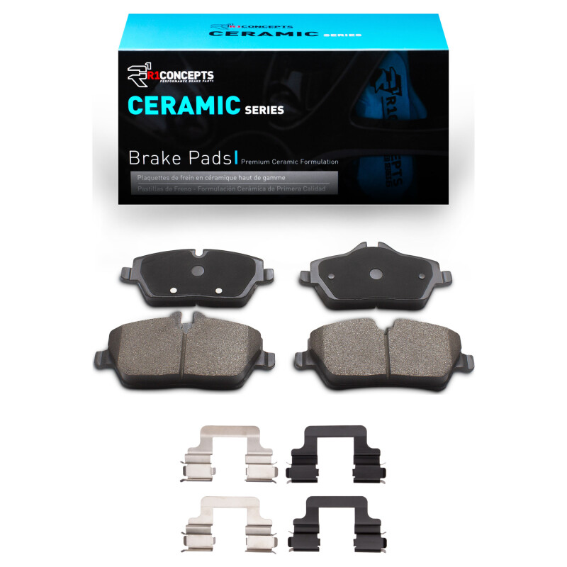 Picture of R1 06-24 BMW 120i (Mexico) Front Ceramic Pads & Hardware Kit