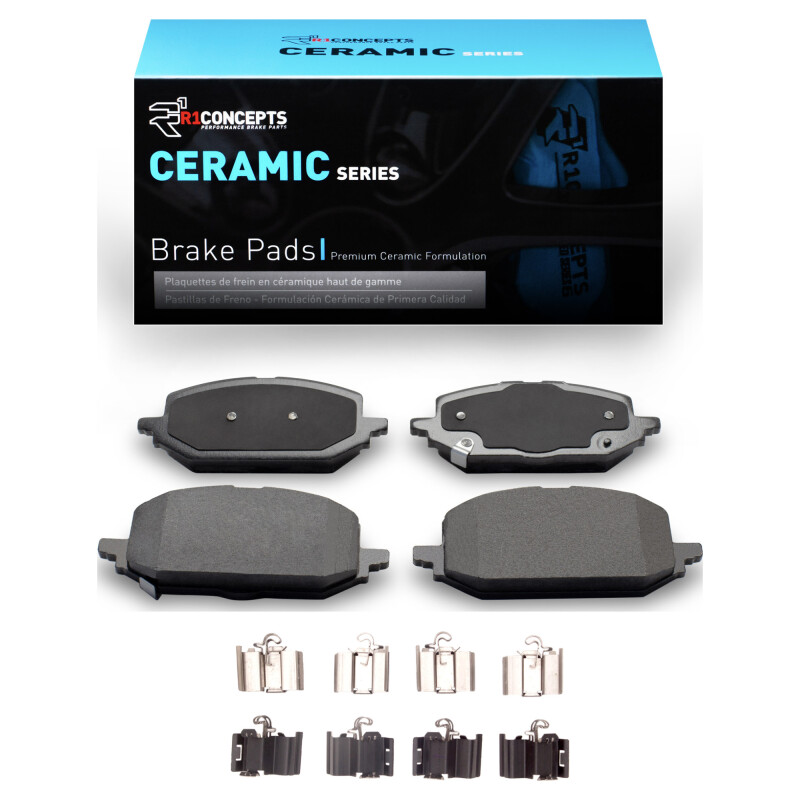Picture of R1 21-22 Chevrolet Tracker Front Ceramic Brake Pads and Hardware Kit