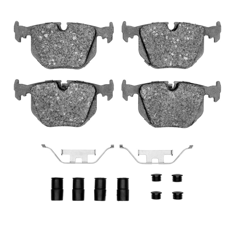 Picture of R1 91-10 BMW 330XI Rear Semi Met Pads & Hardware Kit