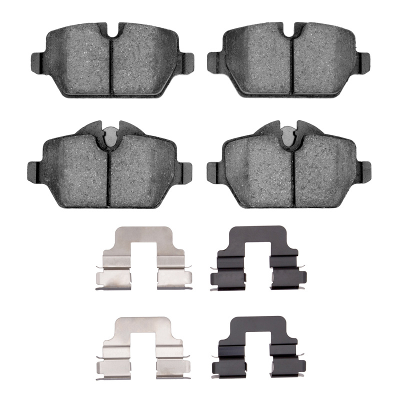 Picture of R1 05-16 BMW 120i (Mexico) Rear Semi Met Pads & Hardware Kit