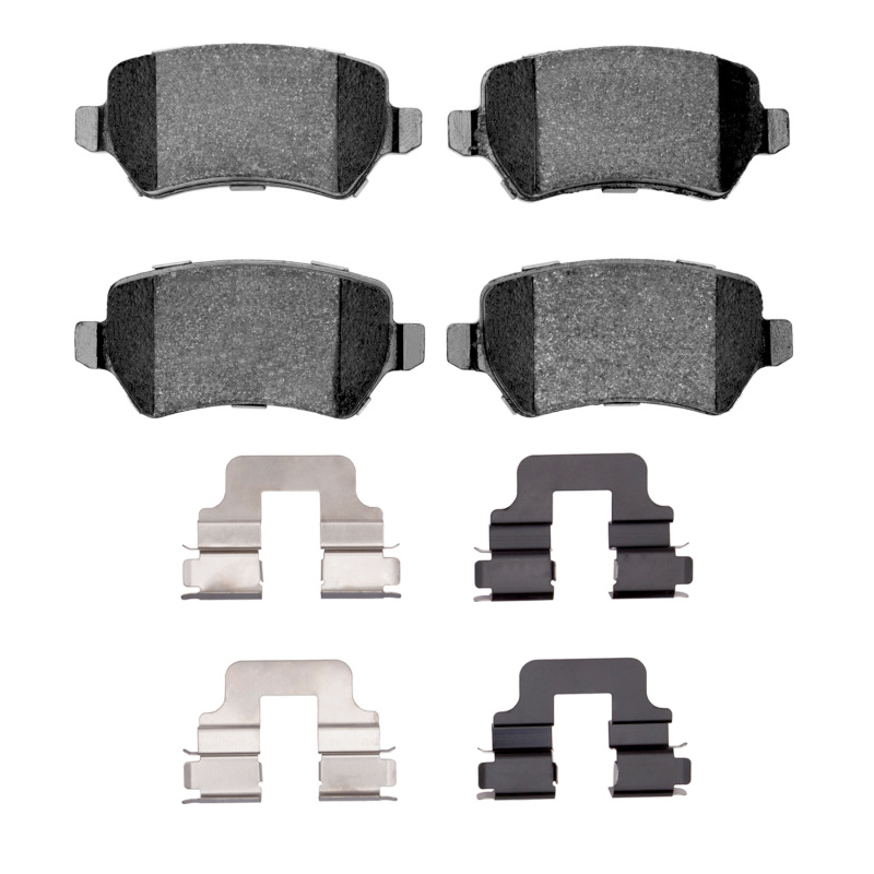 Picture of R1 02-08 Chevrolet ASTRA (Mexico) Rear Semi Met Pads & Hardware Kit
