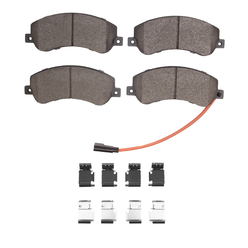 Picture of R1 10-17 Volkswagen AMAROK (Mexico) Front Semi Met Pads & Hardware Kit