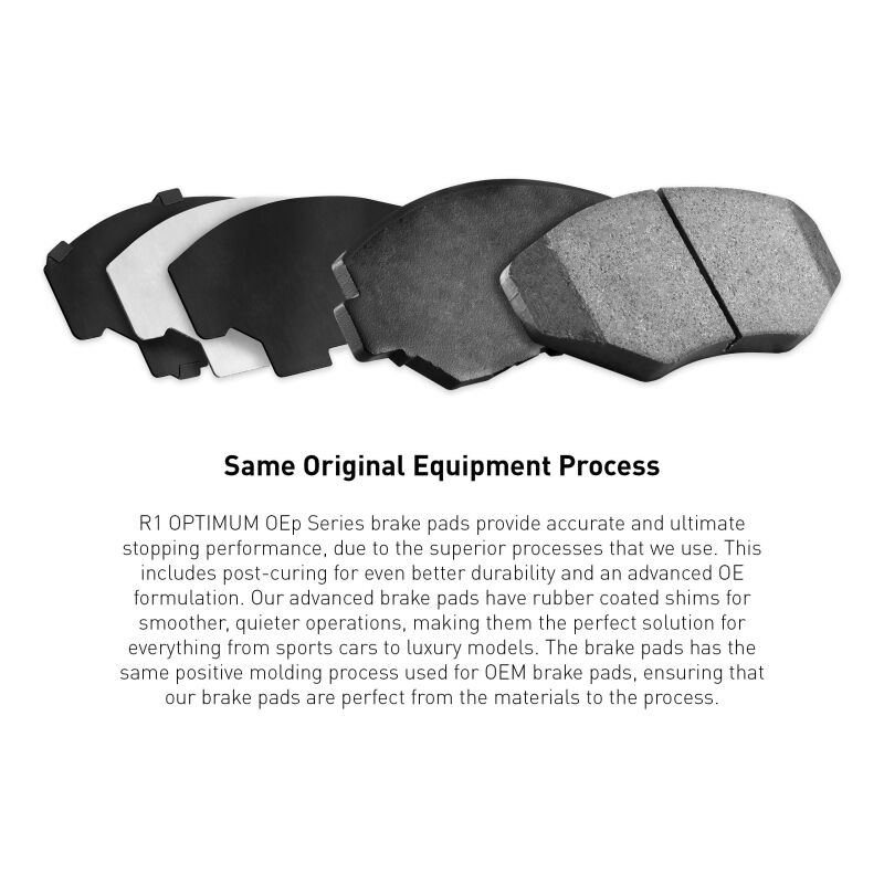 Picture of R1 05-11 Lotus Exige Front Optimum OE Pads & Hardware Kit