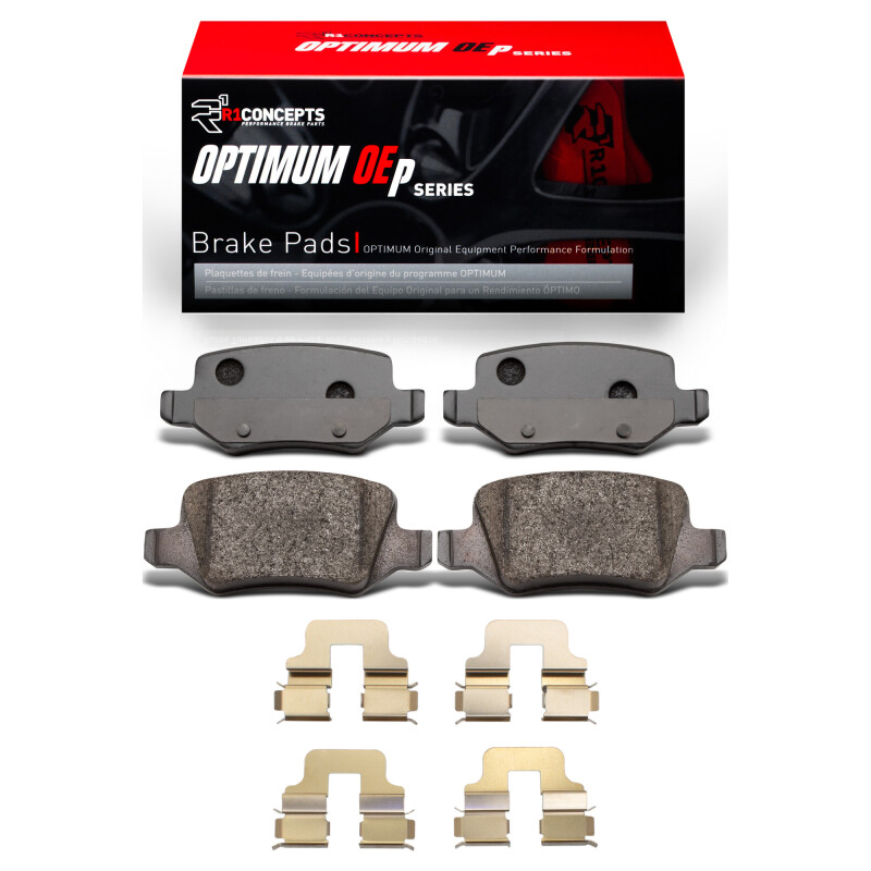 Picture of R1 01-11 Mercedes-Benz A190 (Mexico) Rear Optimum OE Pads & Hardware Kit
