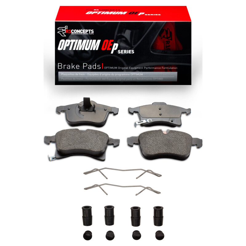 Picture of R1 04-08 Chevrolet Zafira (Mexico) Front Optimum OE Pads & Hardware Kit