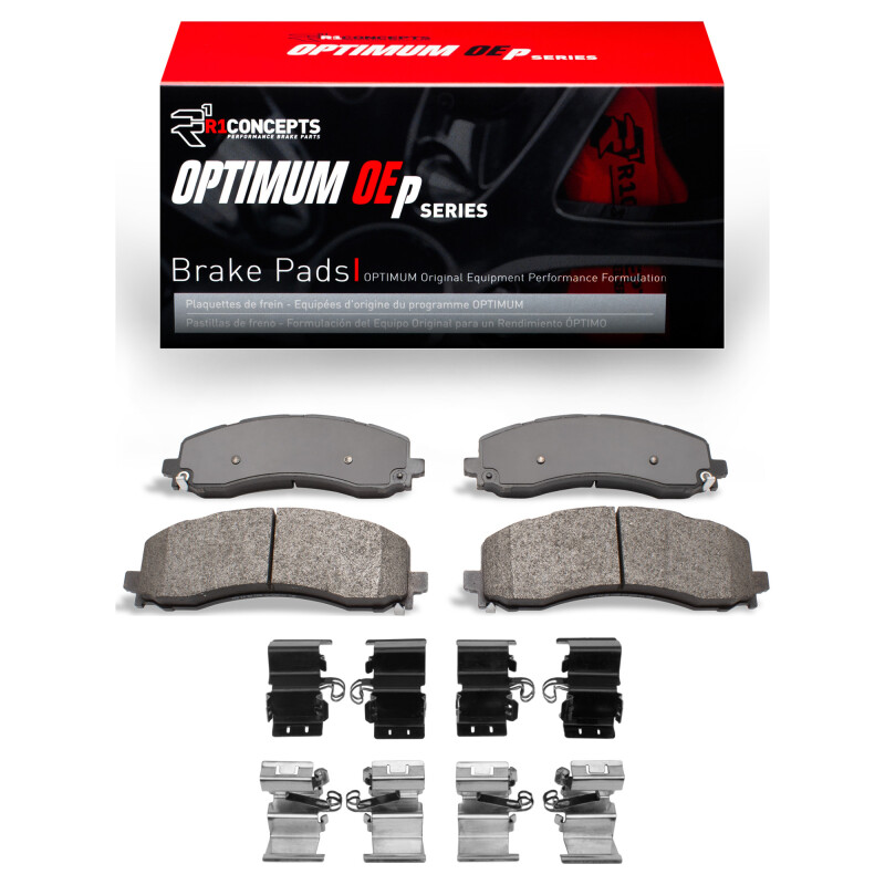 Picture of R1 19-25 Ram 4000 (Mexico) Rear Optimum OE Pads & Hardware Kit