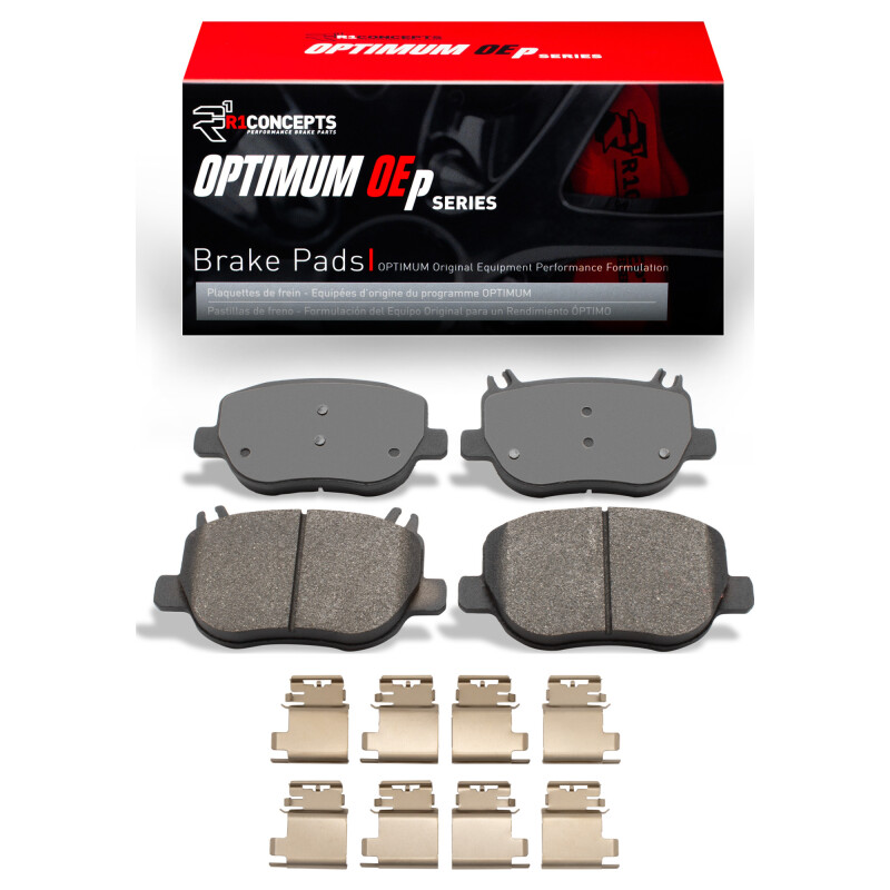 Picture of R1 22-25 Mercedes-Benz AMG Gt 43 Rear Optimum OE Brake Pads and Hardware Kit