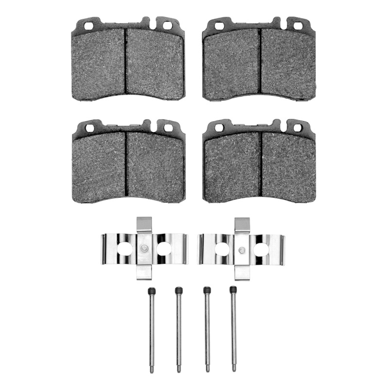 Picture of R1 90-95 Mercedes-Benz 400E Front Euro Ceramic Brake Pads and Hardware Kit