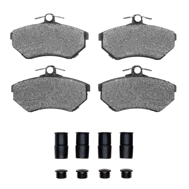 Picture of R1 88-92 Audi 90 Quattro Front Euro Ceramic Brake Pads and Hardware Kit