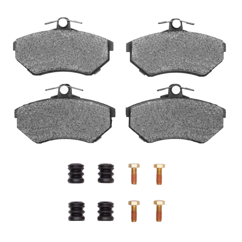 Picture of R1 80-96 Volkswagen Passat (Usa/Canada) Front Euro Ceramic Brake Pads and Hardware Kit