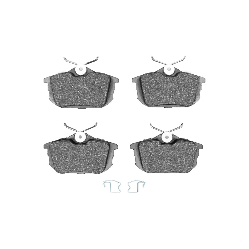 Picture of R1 00-07 Volvo S40 Rear Euro Ceramic Brake Pads and Hardware Kit