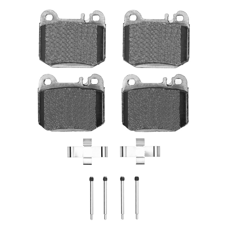 Picture of R1 00-05 Mercedes-Benz Ml430 Rear Euro Ceramic Brake Pads and Hardware Kit