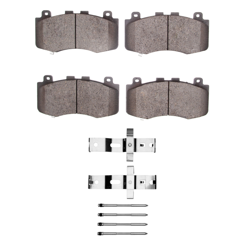 Picture of R1 18-25 Jeep Grand Cherokee Front Off-Road/Tow Brake Brake Pads & Hardware Kit