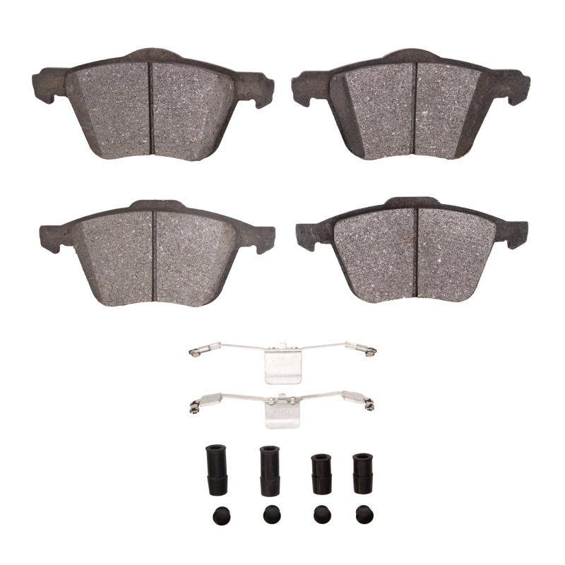 Picture of R1 03-09 Volvo S60 Front Euro Ceramic Brake Pads and Hardware Kit