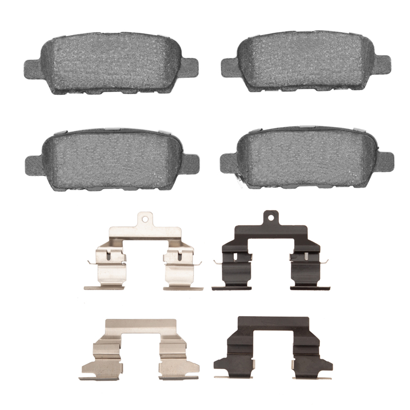 Picture of R1 08-13 Nissan Rogue Rear Euro Ceramic Brake Pads and Hardware Kit