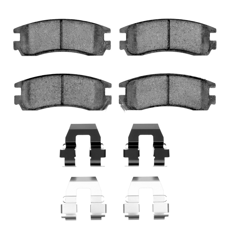 Picture of R1 97-10 Pontiac Grand Am Rear Euro Ceramic Brake Pads and Hardware Kit