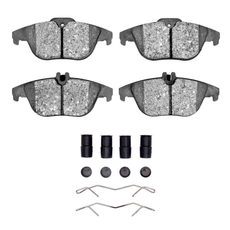 Picture of R1 09-15 Mercedes-Benz GLK280 (Mexico) Rear Euro Ceramic Pads & Hardware Kit