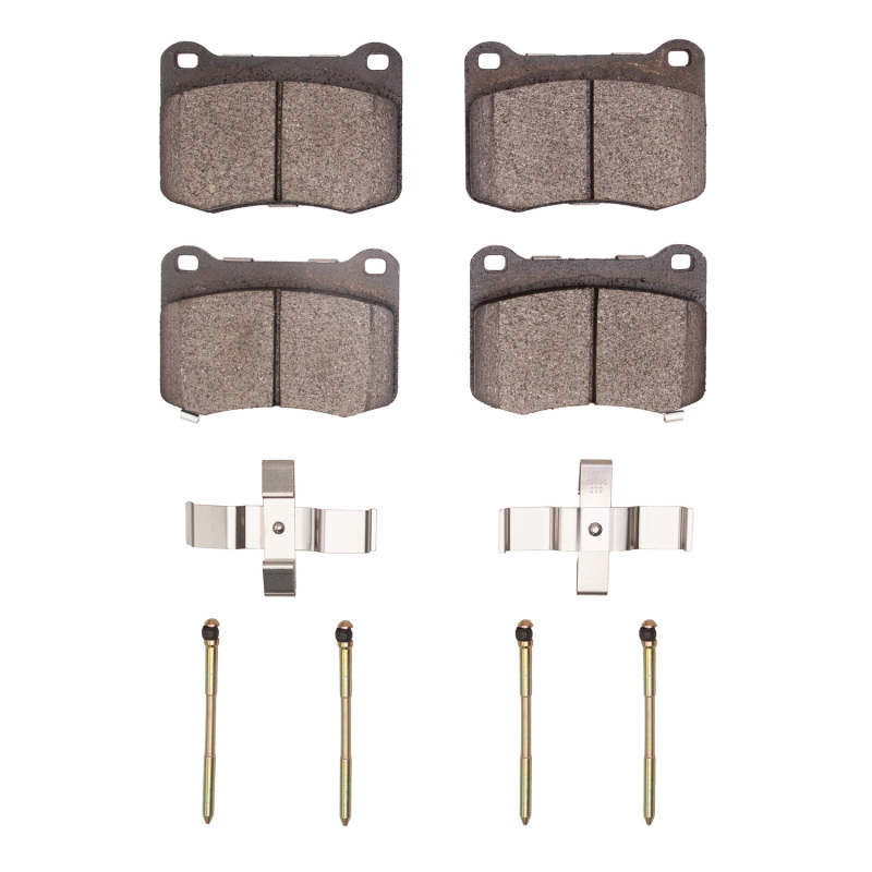 Picture of R1 08-14 Lexus Is F Rear Euro Ceramic Brake Pads and Hardware Kit