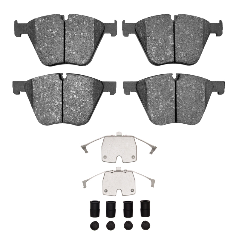 Picture of R1 10-19 BMW Alpina B7 Xdrive Front Euro Ceramic Brake Pads and Hardware Kit