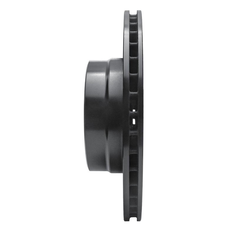 Picture of R1 04-10 BMW 525i (Mexico) Front Left Drilled & Slotted Black Brake Rotor
