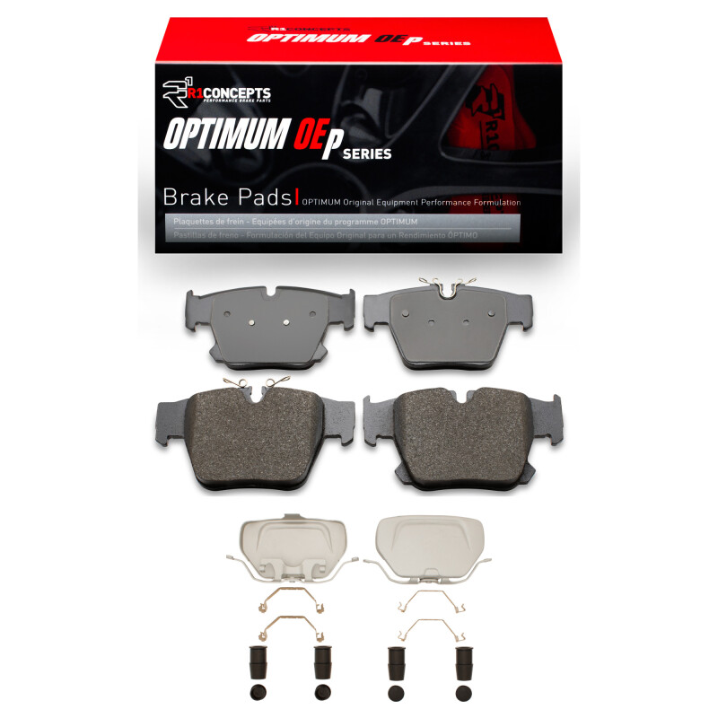 Picture of R1 23-25 BMW Xm Rear Optimum OE Brake Pads and Hardware Kit