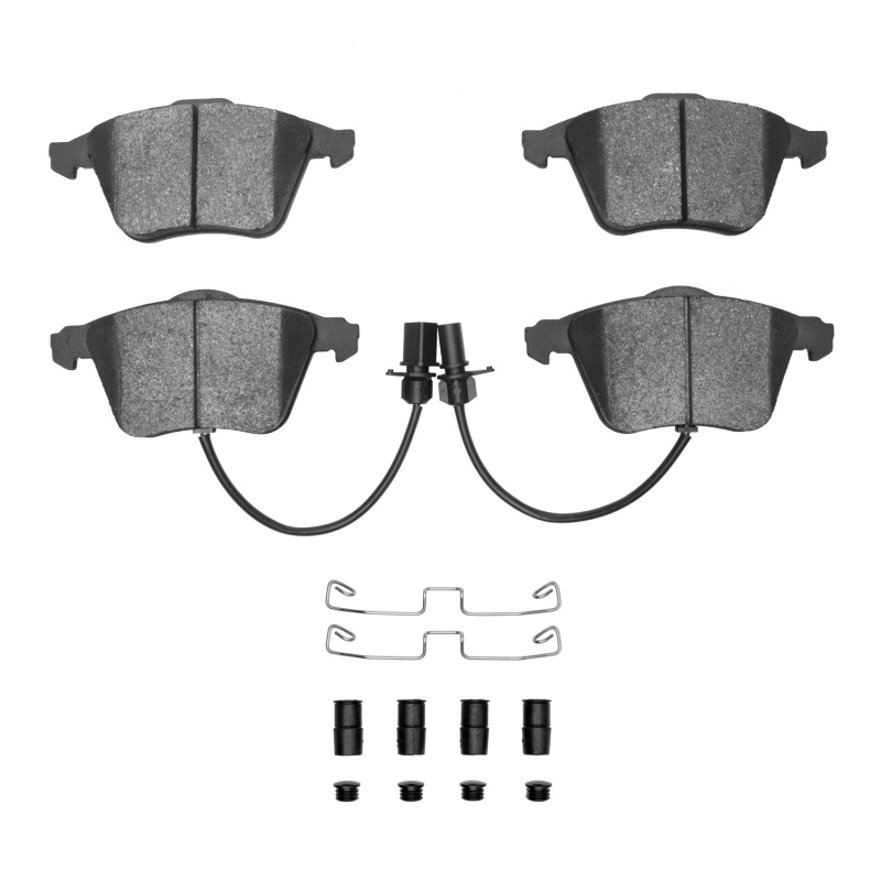 Picture of R1 01-05 Audi A6 Quattro Front Euro Ceramic Brake Pads and Hardware Kit