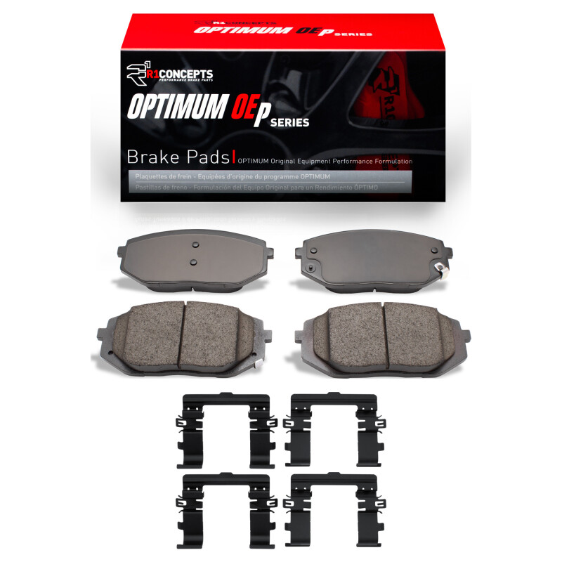 Picture of R1 25-26 Kia K5 Front Optimum OE Brake Pads and Hardware Kit