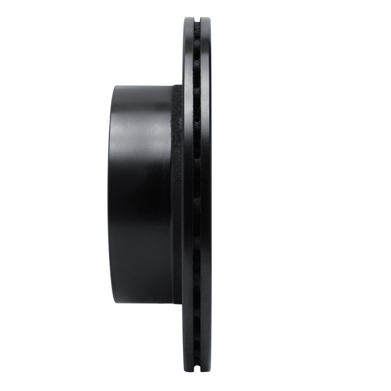 Picture of R1 14-21 Ram Promaster 2500 Rear Left Drilled & Slotted Black Brake Rotor